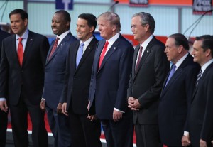 Top-Polling GOP Candidates Participate In First Republican Presidential Debate